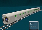NYCTA BMT-IND R110B SUBWAY CAR A+B